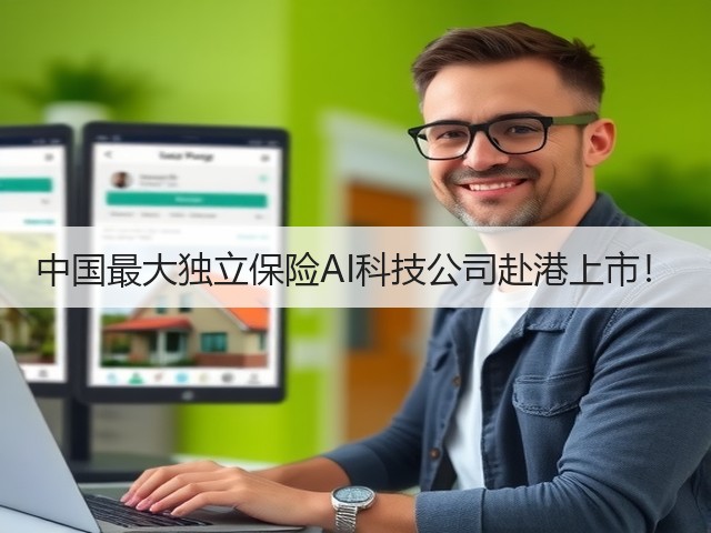 中国最大独立保险AI科技公司赴港上市!(图1) 中国最大独立保险AI科技公司赴港上市!(图1)