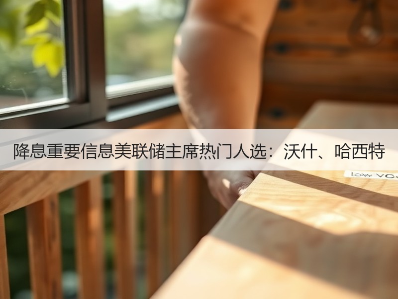 降息重要信息美联储主席热门人选：沃什、哈西特