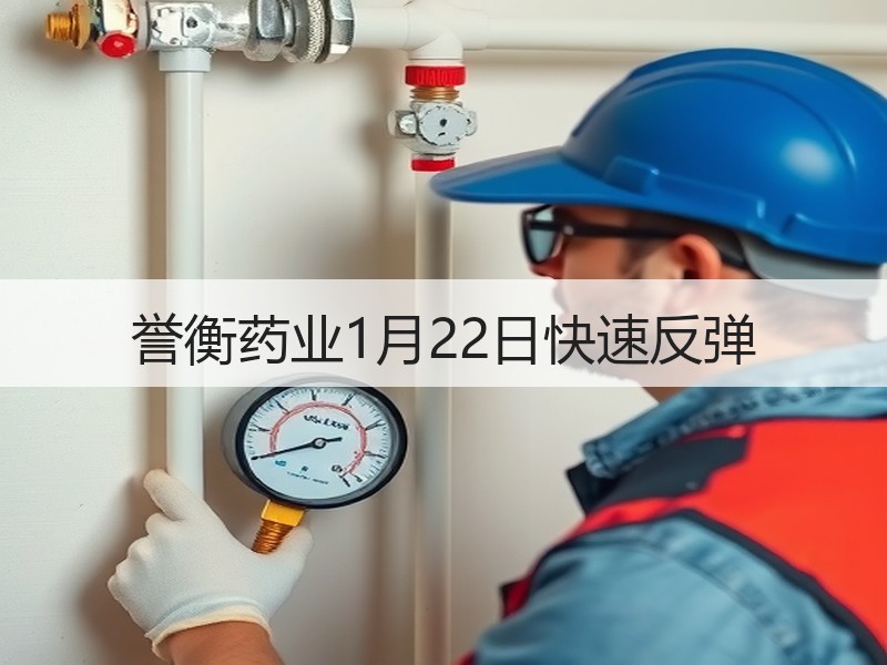 誉衡药业1月22日快速反弹