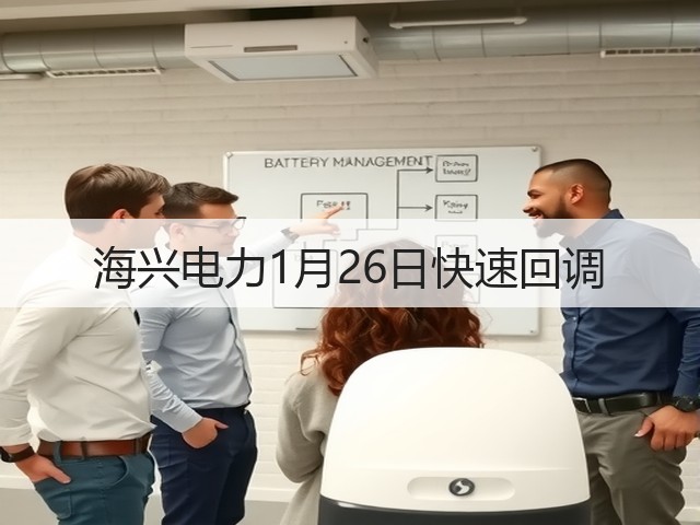 海兴电力1月26日快速回调(图2) 海兴电力1月26日快速回调(图2)