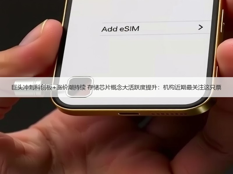 巨头冲刺科创板+涨价潮持续 存储芯片概念大活跃度提升：机构近期最关注这只票