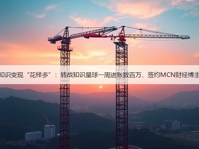 鲸观察|券商首席知识变现“花样多”:转战知识星球一周进账数百万、签约MCN财经博主“出道”吃流量饭(图3) 鲸观察|券商首席知识变现“花样多”:转战知识星球一周进账数百万、签约MCN财经博主“出道”吃流量饭(图3)