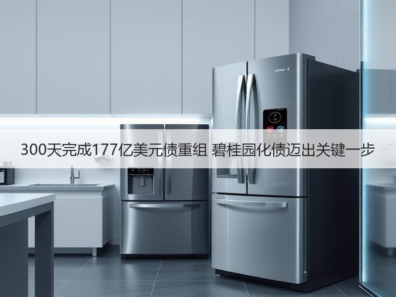 300天完成177亿美元债重组 碧桂园化债迈出关键一步