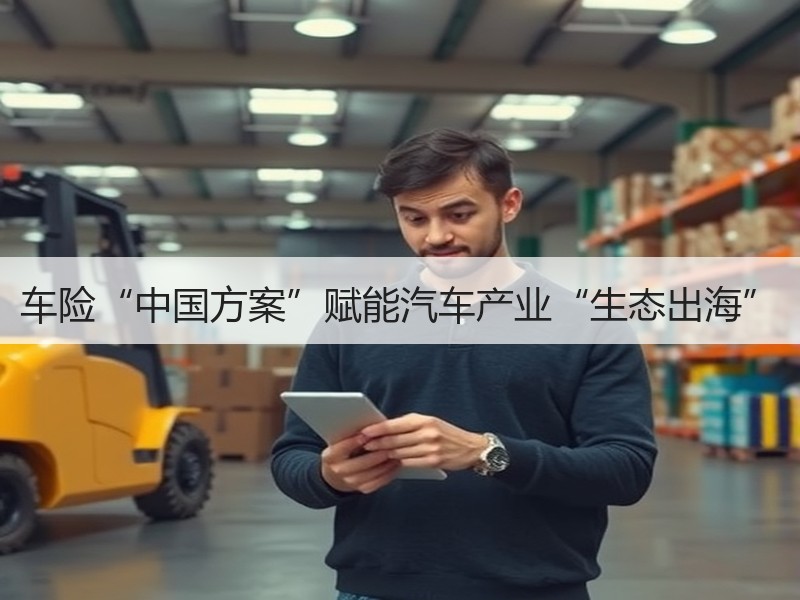 车险“中国方案”赋能汽车产业“生态出海”