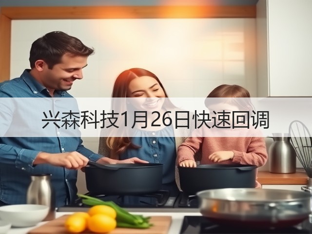 兴森科技1月26日快速回调(图3) 兴森科技1月26日快速回调(图3)