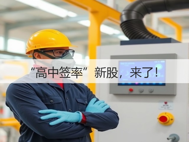 “高中签率”新股，来了！(图3)