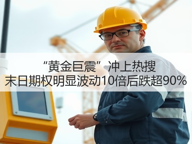 “黄金巨震”冲上热搜 末日期权明显波动10倍后跌超90%(图1) “黄金巨震”冲上热搜 末日期权明显波动10倍后跌超90%(图1)