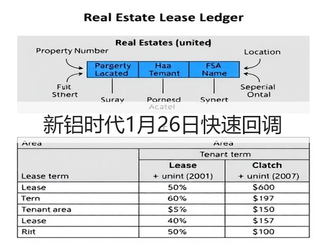 新铝时代1月26日快速回调(图2) 新铝时代1月26日快速回调(图2)
