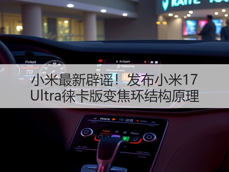 小米最新辟谣！发布小米17 Ultra徕卡版变焦环结构原理