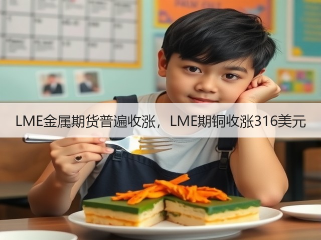 LME金属期货普遍收涨,LME期铜收涨316美元(图3) LME金属期货普遍收涨,LME期铜收涨316美元(图3)