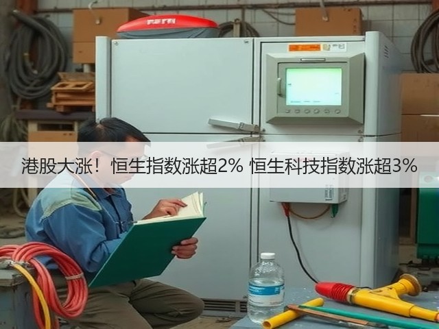 港股大涨!恒生指数涨超2% 恒生科技指数涨超3%(图2) 港股大涨!恒生指数涨超2% 恒生科技指数涨超3%(图2)