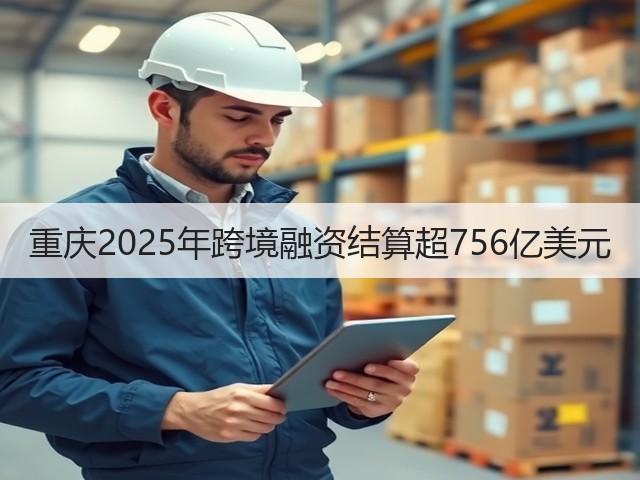 重庆2025年跨境融资结算超756亿美元(图2) 重庆2025年跨境融资结算超756亿美元(图2)