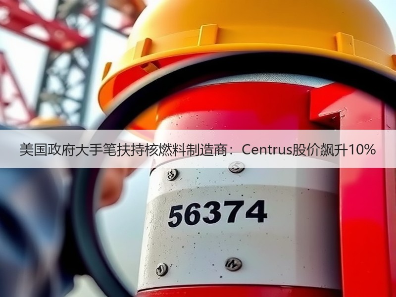美国政府大手笔扶持核燃料制造商：Centrus股价飙升10%