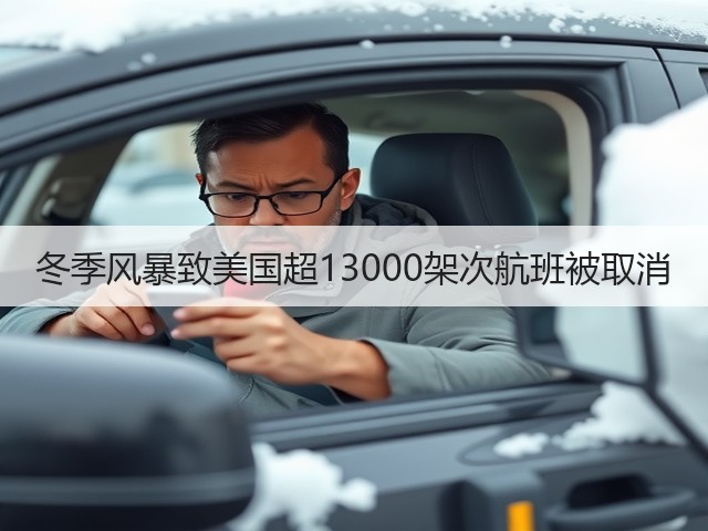 冬季风暴致美国超13000架次航班被取消(图3)