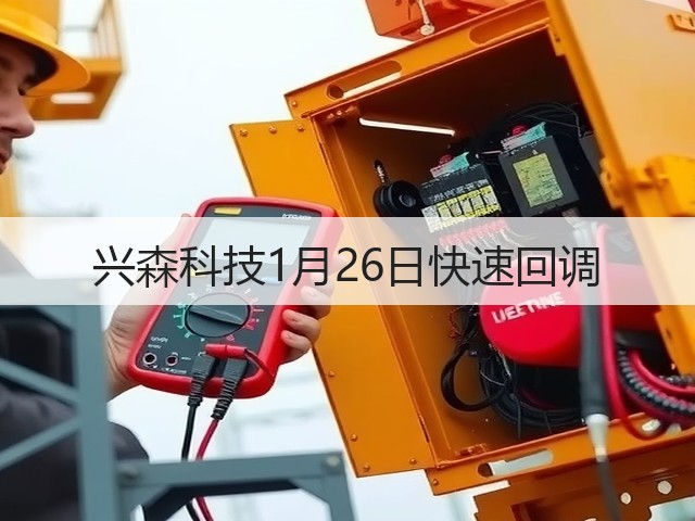 兴森科技1月26日快速回调(图2) 兴森科技1月26日快速回调(图2)