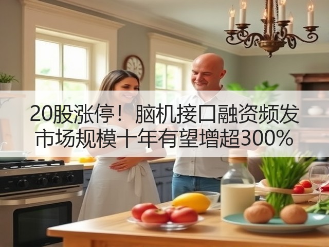 20股涨停！脑机接口融资频发 市场规模十年有望增超300%(图2)