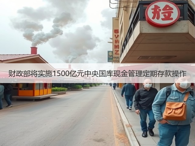 财政部将实施1500亿元中央国库现金管理定期存款操作(图2)