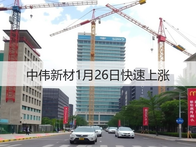 中伟新材1月26日快速上涨(图2) 中伟新材1月26日快速上涨(图2)