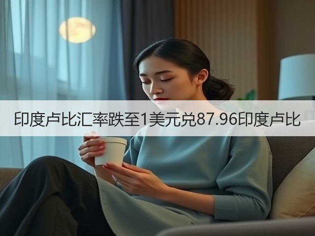 印度卢比汇率跌至1美元兑87.96印度卢比(图3)