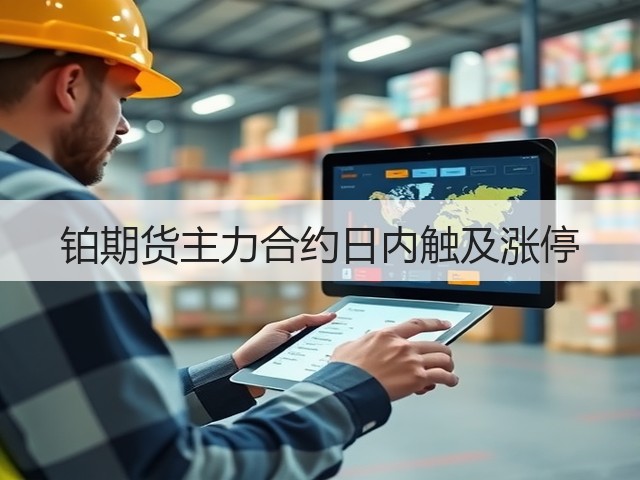 铂期货主力合约日内触及涨停(图2)