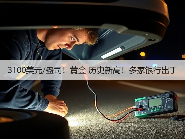 3100美元/盎司!黄金 历史新高!多家银行出手(图3) 3100美元/盎司!黄金 历史新高!多家银行出手(图3)