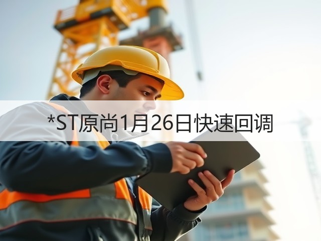 *ST原尚1月26日快速回调(图2)