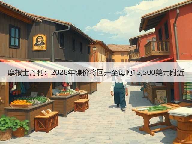 摩根士丹利：2026年镍价将回升至每吨15,500美元附近(图1)
