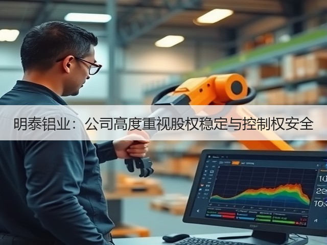 明泰铝业:公司高度重视股权稳定与控制权安全(图1) 明泰铝业:公司高度重视股权稳定与控制权安全(图1)