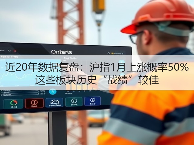 近20年数据复盘:沪指1月上涨概率50% 这些板块历史“战绩”较佳(图1) 近20年数据复盘:沪指1月上涨概率50% 这些板块历史“战绩”较佳(图1)