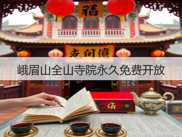 峨眉山全山寺院永久免费开放(图1) 峨眉山全山寺院永久免费开放(图1)