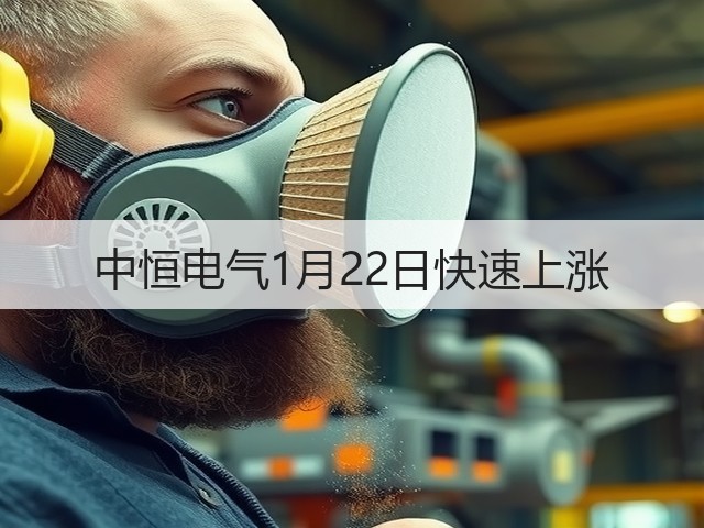 中恒电气1月22日快速上涨(图2) 中恒电气1月22日快速上涨(图2)