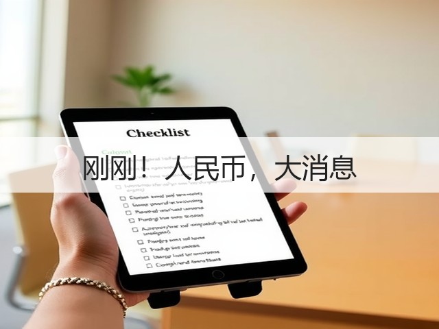 刚刚!人民币,大消息(图1) 刚刚!人民币,大消息(图1)
