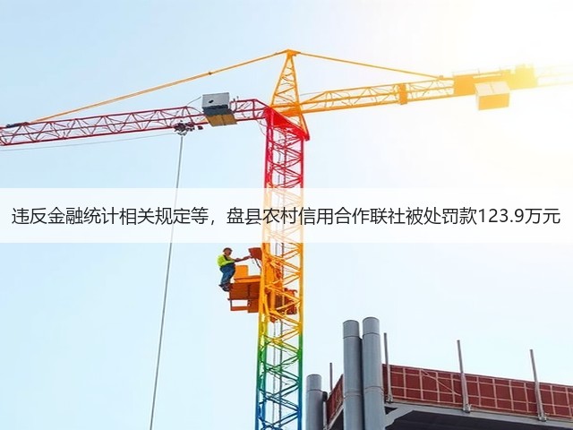 违反金融统计相关规定等,盘县农村信用合作联社被处罚款123.9万元(图3) 违反金融统计相关规定等,盘县农村信用合作联社被处罚款123.9万元(图3)