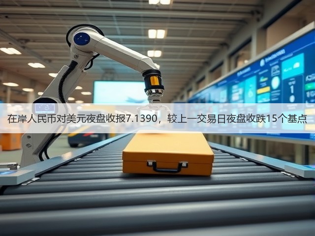 在岸人民币对美元夜盘收报7.1390，较上一交易日夜盘收跌15个基点(图2)