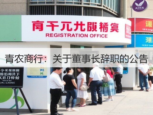 青农商行：关于董事长辞职的公告(图3)