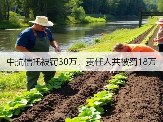 中航信托被罚30万,责任人共被罚18万(图2) 中航信托被罚30万,责任人共被罚18万(图2)