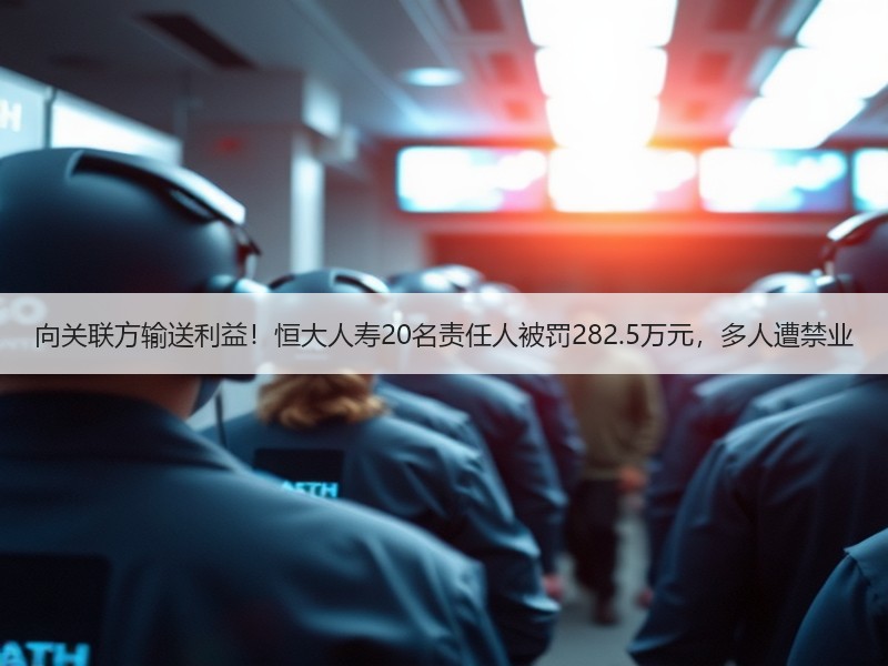 向关联方输送利益！恒大人寿20名责任人被罚282.5万元，多人遭禁业