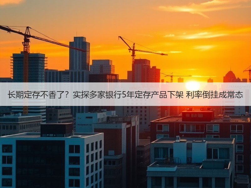 长期定存不香了？实探多家银行5年定存产品下架 利率倒挂成常态