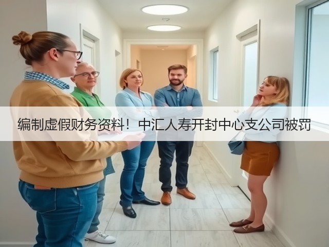 编制虚假财务资料!中汇人寿开封中心支公司被罚(图1) 编制虚假财务资料!中汇人寿开封中心支公司被罚(图1)