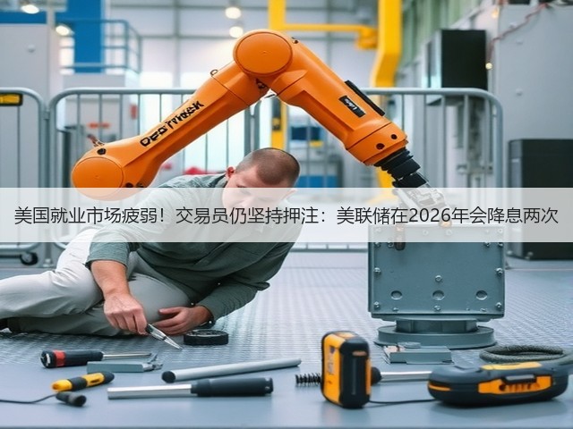 美国就业市场疲弱!交易员仍坚持押注:美联储在2026年会降息两次(图2) 美国就业市场疲弱!交易员仍坚持押注:美联储在2026年会降息两次(图2)