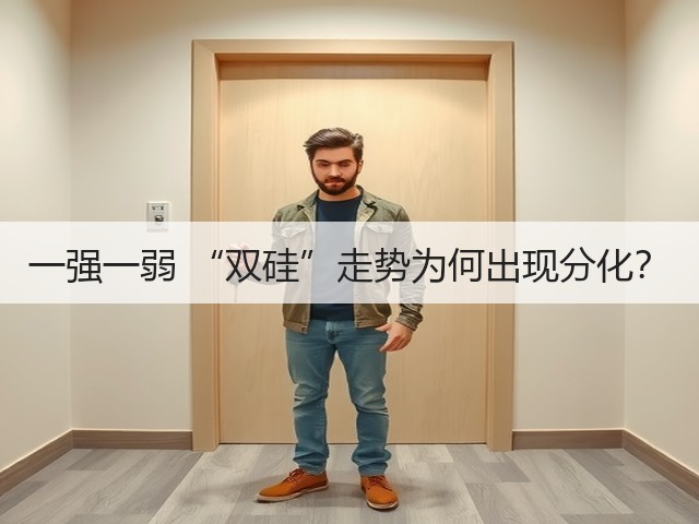 一强一弱 “双硅”走势为何出现分化?(图3) 一强一弱 “双硅”走势为何出现分化?(图3)