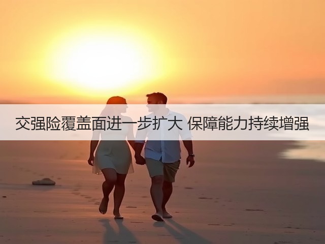 交强险覆盖面进一步扩大 保障能力持续增强(图3)