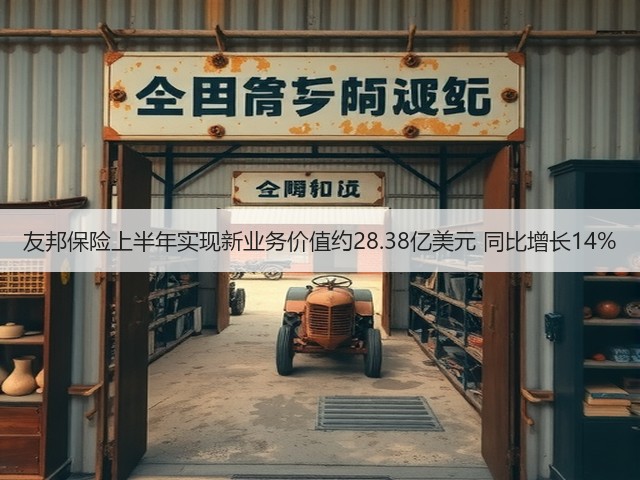 友邦保险上半年实现新业务价值约28.38亿美元 同比增长14%(图2)