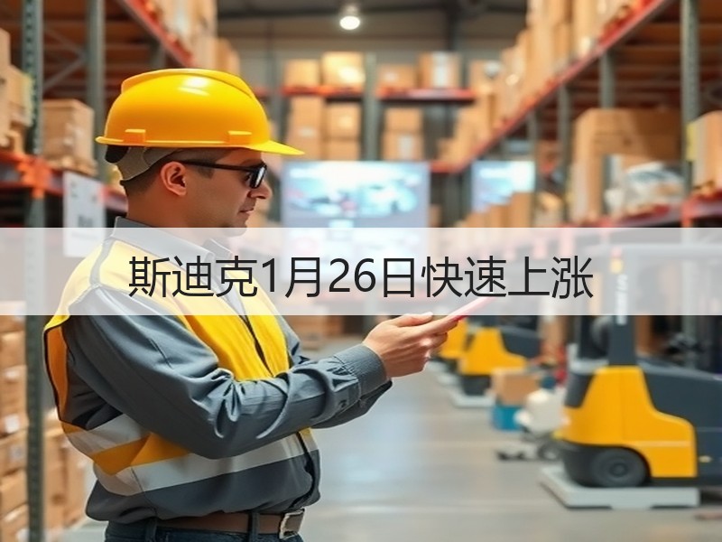 斯迪克1月26日快速上涨