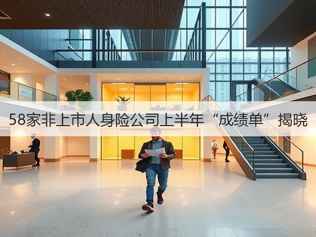 58家非上市人身险公司上半年“成绩单”揭晓(图3)