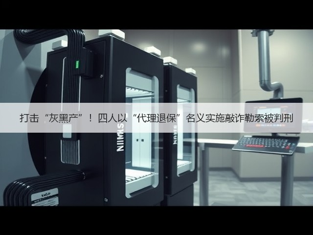 打击“灰黑产”！四人以“代理退保”名义实施敲诈勒索被判刑(图2)