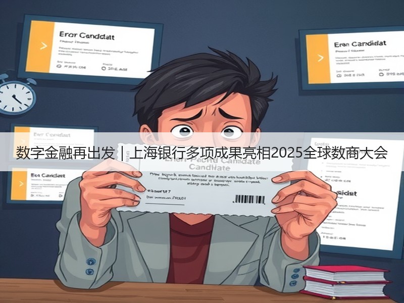 数字金融再出发｜上海银行多项成果亮相2025全球数商大会