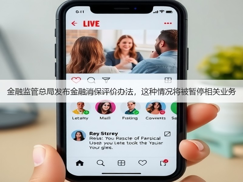金融监管总局发布金融消保评价办法，这种情况将被暂停相关业务