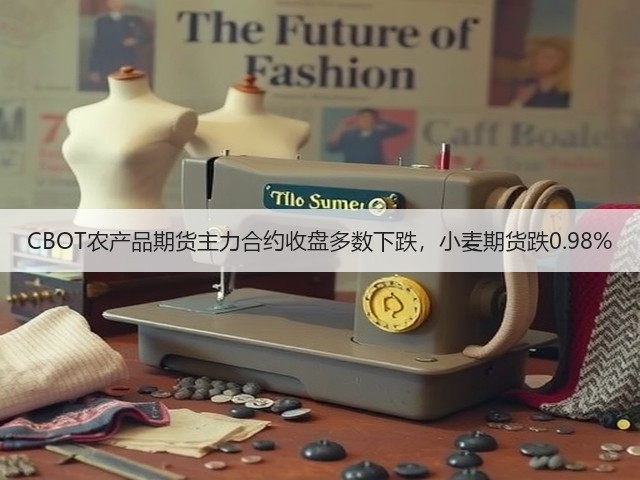CBOT农产品期货主力合约收盘多数下跌，小麦期货跌0.98%(图1)