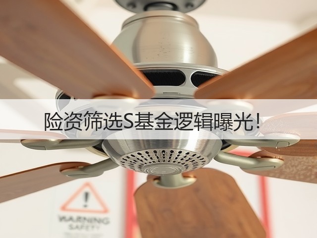 险资筛选S基金逻辑曝光!(图1) 险资筛选S基金逻辑曝光!(图1)